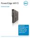 PowerEdge M915. Technical Guide. Maximized performance and bandwidth for mission-critical workloads and applications.
