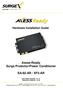 Hardware Installation Guide. Axess-Ready Surge Protector/Power Conditioner SA-82-AR / XF2-AR SOFTWARE VERSION: FIRMWARE VERSION: 1.01.