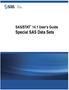 SAS/STAT 14.1 User s Guide. Special SAS Data Sets