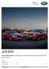 JLR EPC. Quick Start Guide - provides an overview of the main functionality of the JLR ECP. Content. USA Version 3.0. Step-By-Step Guide...