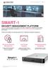 Flexible and scalable five enterprise-grade Smart-1 dedicated management appliances. Full Threat Visibility