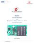 M12T-4. Kick Start Demo Board For ID-2-xx, ID-3-xx, ID-12-xx, ID-20-xx Series Modules. 1 M12T-4 Datasheet Advanced RFID Reader Technology