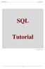 SQL Tutorial. Gerson Almeida SQL. Tutorial / 15:09 1 (24)