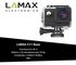 LAMAX X7.1 Naos Vodotesná do 30 m Natívny 2,7k videozáznam pri 30 fps Fotografie v rozlíšení 16 Mpix WiFi
