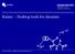Building innovative drug discovery alliances. Knime Desktop tools for chemists
