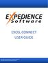 EXCEL CONNECT USER GUIDE