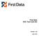 First Data DCC Test Card Set. Version 1.30