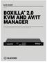 BOXILLA 2.0 KVM AND AV/IT MANAGER