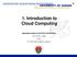 1. Introduction to Cloud Computing