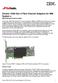 Emulex 16Gb Gen 5 Fibre Channel Adapters for IBM System x IBM Redbooks Product Guide