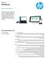 Datasheet HP Elite x3. HP recommends Windows 10 Pro. One device that s every device