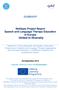 SUMMARY. NetQues Project Report Speech and Language Therapy Education in Europe United in Diversity