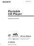 Portable CD Player D-NE800. Operating Instructions (1) 2004 Sony Corporation