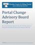 Portal Change Advisory Board Report. Recommendations Approved by the Florida Courts E- Filing Portal Authority Board for Release 2017.