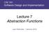 Lecture 7 Abstraction Functions