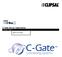 C-Gate Server Application What s New CG Series