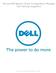 Microsoft System Center Configuration Manager Dell Factory Integration