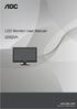 LCD Monitor User Manual i2352vh