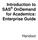 Introduction to SAS OnDemand for Academics: Enterprise Guide. Handout