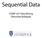 Sequential Data. COMP 527 Data Mining Danushka Bollegala