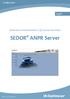 Configuration. English. Detection And Evaluation Of Licence Numbers. SEDOR ANPR Server. Rev /
