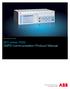 Relion Protection and Control. 650 series ANSI DNP3 Communication Protocol Manual