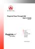 PlugLink Pass-Through-500 User s Guide PL9677-B1