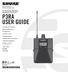 Professional Wireless Bodypack Receiver P3RA USER GUIDE