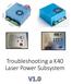 Troubleshooting a K40 Laser Power Subsystem