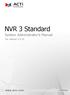 NVR 3 Standard. System Administrator s Manual. For Version /02/10
