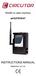 RS485 to radio interface. airgateway INSTRUCTIONS MANUAL M A