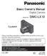 Basic Owner s Manual. Digital Camera. Model No. DMC-LX10