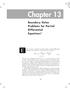 Chapter 13. Boundary Value Problems for Partial Differential Equations* Linz 2002/ page