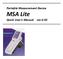 Portable Measurement Device MSA Lite. Quick User s Manual ver.0.92