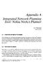 Appendix A Integrated Network Planning Tool: Nokia NetAct Planner