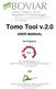 Tomo Tool v.2.0 USER MANUAL. Developed by