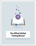 GitHub for Developers Training Manual. -v1.0