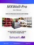 MXWall-Pro. User Manual. Route Up to 32 sources to as many as 32 HD displays