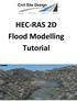 HEC-RAS 2D Flood Modelling Tutorial