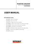 USER MANUAL. INVERTER CHECKER Equipment for testing and diagnostic of the FUJITSU-GENERAL inverter split systems. UTQ-TOOLBOX contains: