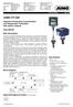 JUMO CTI-500. Inductive Conductivity/Concentration and Temperature Transmitter with switch contacts. Type Brief description.