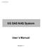 6G SAS NAS System User s Manual Revision 1.1