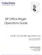 SIP Office Ringer Operations Guide