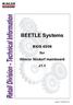 BEETLE Systems. BIOS 43/09 for Wincor Nixdorf mainboard J1.1. Version 1.0 (2012/11/11)