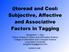 @toread and Cool: Subjective, Affective and Associative Factors in Tagging
