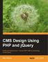 CMS Design Using PHP and jquery