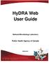 HyDRA Web User Guide