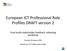 European ICT Professional Role Profiles DRAFT version 2
