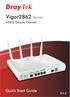 Vigor2862 Series VDSL2 Security Firewall Quick Start Guide