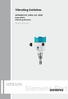 Vibrating Switches SITRANS LVL 200S, LVL 200E. Relay (DPDT) With SIL qualification. Safety Manual. Siemens Parts